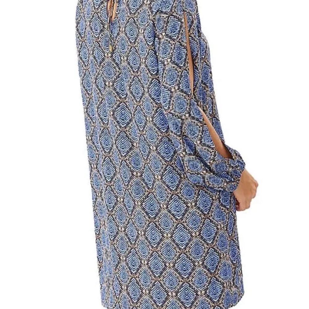 TOMMY BAHAMA Desert Python Blue Monday Dress Cover Up Women's Large‎